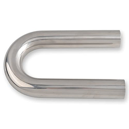 2 Inch 180 Degree DIY Custom Mandrel Exhaust Pipe Tube Pipe, T304 Stainless Steel, Universal Fit, 22.82 Inch End to End Length, 2'' OD Mandrel Bend Pipe - size: 2''OD-180 Degree-1PC