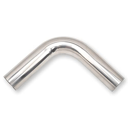 2 Inch 90 Degree DIY Custom Mandrel Exhaust Pipe Tube Pipe, T304 Stainless Steel, Universal Fit, 18.1 Inch End to End Length, 2'' OD Mandrel Bend Pipe - size: 2''OD-90 Degree-1PC