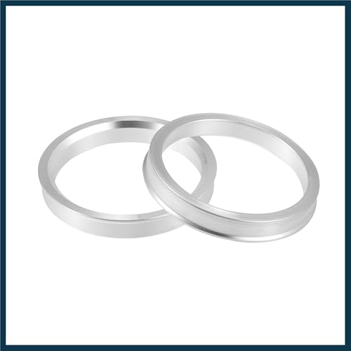 2pcs OD 70.6mm to ID 60.1mm Aluminium Alloy Car Hub Centric Rings Wheel Bore Center Spacer Automotive Parts