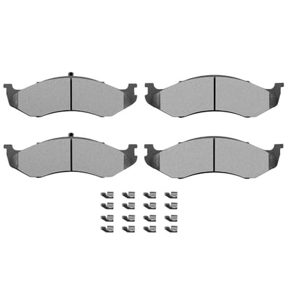 SCITOO D477 Front Ceramic Brake Pads - Fit For Jeep For TJ 1997-2006 - size: Front D477-7358A