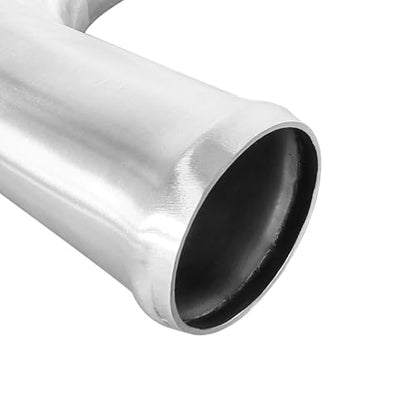 3" (76mm) OD 180 Degree Aluminum Alloy Tube Intercooler Pipe 23.5in (600mm) Length Air Intake Tube Aluminum Intercooler Pipe Aluminum Pipe Tube Brushed Finish Silver - size: L: 23.62"(600mm) 180 degree