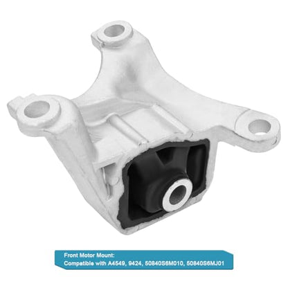 Engine Motor & Transmission Mount Kit Replacement for 2002-2006 Acura RSX - size: 4PCS-Compatible with 2002-2005 Civic 2.0L