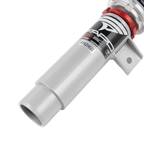 FAPO PF Coilovers for BMW 3 Series E46 1997-2006 Rear Integrated Non-M, 32-way Damping Adjustable Height Adjustment Upgraded Mono-Tube Lowering Suspension Coil Spring Shock Strut Kits