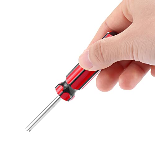QPINGH 5 Pcs Car Motorcycle Truck Bike Screwdriver Valve Stem Core Remover Tire Repair Install Tool