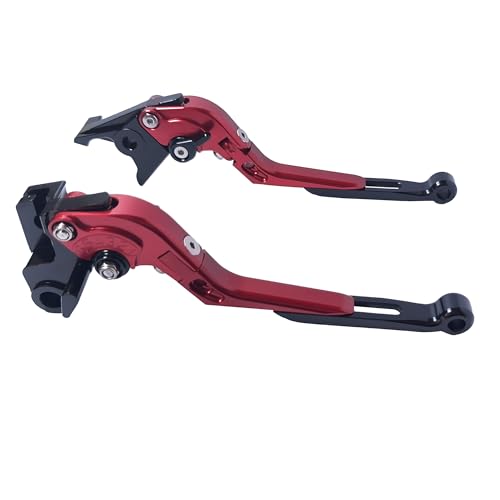 Brake Clutch Levers Replacement for Kawasaki Ninja 650 Z650 17-25 - color: Red