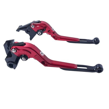 Brake Clutch Levers Replacement for Kawasaki Ninja 650 Z650 17-25 - color: Red