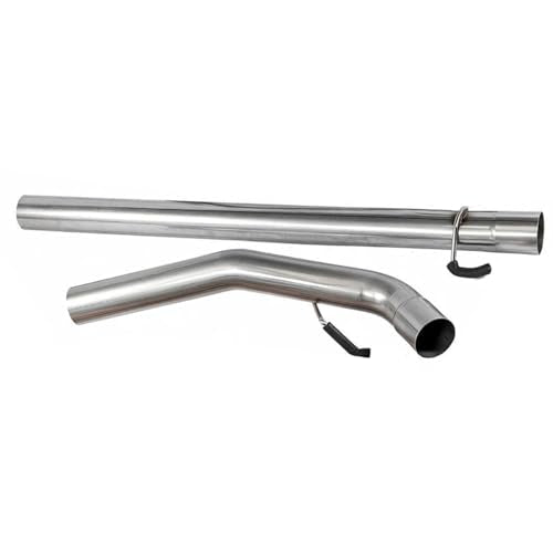 Stainless Steel Exhaust Pipe Kit for 2011-2019 F250/F350/F450 6.7L 4" Powerstroke Diesel - size: for 2011-2019 F250/F350/F450