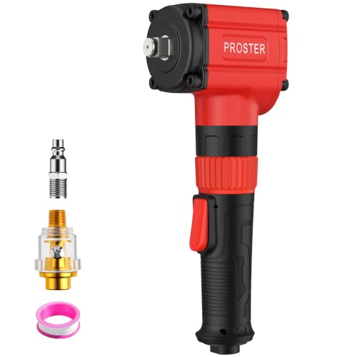 Proster 1/2" Angle Impact Wrench - 950Ft-Lbs Torque 7500RPM 6.3" Reach - size: 1/2 Inch Angle