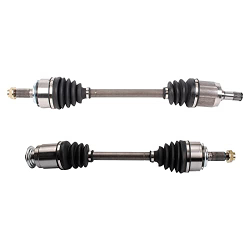 TRQ Front Driver and Passenger Side CV Axle Assembly Set 2 Piece - style: CSA32606