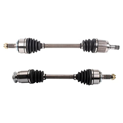 TRQ Front Driver and Passenger Side CV Axle Assembly Set 2 Piece - style: CSA32606