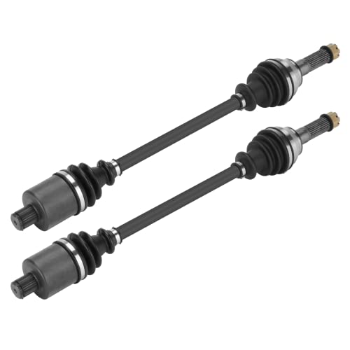Youxmoto 2 Front+2 Rear CV Axle for Polaris 2013-2015/2017-2018 Ranger 900 XP (NONHigh Lifter;MUD); Ranger Crew XP 1000 2017-2018 (NON HST), Crew 900 14-15; 2015 Ranger 570 Full Size Drive Half Shaft - size: 4*Full Set Axle