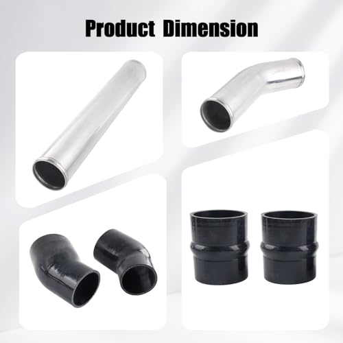 Intercooler Pipe Kit for Dodge Ram 2500 3500 5.9L Cummins - color: 1994-2002 Dodge Ram 5.9L