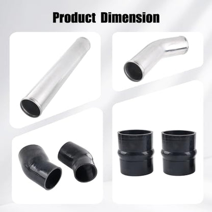 Intercooler Pipe Kit for Dodge Ram 2500 3500 5.9L Cummins - color: 1994-2002 Dodge Ram 5.9L