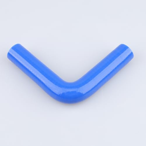 AC PERFORMANCE ID 1/2" 90° Degree Elbow Silicone Hose Coupler Blue - color: Blue, size: ID 1/2" (13mm)