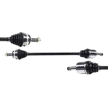 CV Axle Front FWD 2pcs Premium Replacement for Honda Civic 1992-2000 CV Axles, for 1993-1997 Honda Civic Del Sol 1.6L L4 CV Axle Joint Shaft Assembly Left (Driver) Right(Passenger) Side - size: B2CV027-WR