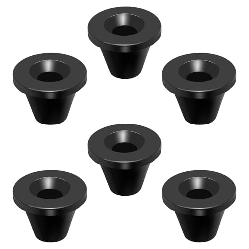 6x Rubber Side Cover Grommets for Harley Touring - size: 1996-2007