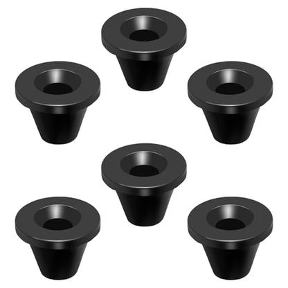 6x Rubber Side Cover Grommets for Harley Touring - size: 1996-2007