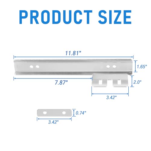 Front Bumper License Plate Mount Bracket Relocator Holder Bar Silver - color: Silver