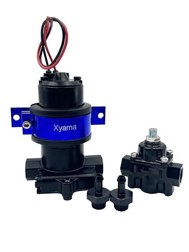 High-Performance 110 GPH Electric Fuel Pump with Regulator – Model 12-802-1 - color: 110GPH
