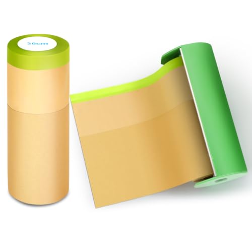 NETEHA 2 Rolls 12inch x 50feet Masking Paper with 1pcs Dispenser