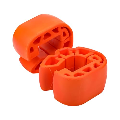 JOJOCY 2 PCS Snap in Bumpers/Fenders Kit, Tear-Resistant Material for Sea-Doo GTI, GTR, Wake 170 (2020+) & RXP-X (2021), Orange, Fits Models 295100418 & 295100729