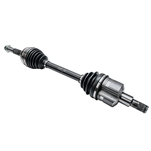 Detroit Axle - 4WD Front CV Axle Shaft for Chevrolet Trailblazer GMC Envoy - size: 86C_AX/Single