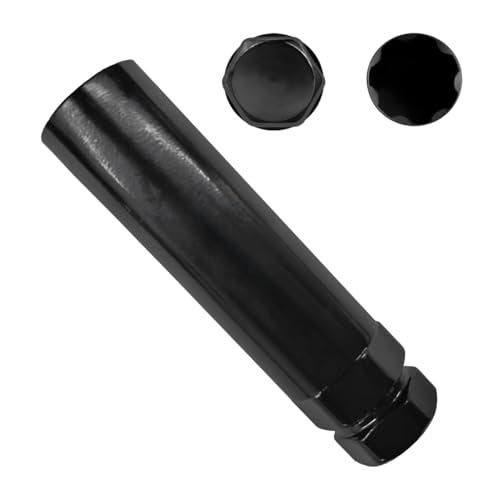 7 Spline Tuner Lug Nut Key - Aftermarket Splines Lug Nut Socket Key Tool Car Wheel Lock Removal Tool Replacement for 19mm (3/4") and 21mm (13/16") Hex Socket Wrench (7Spline) - size: 7Spline