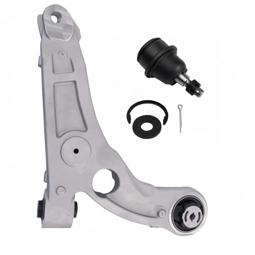 TRQ Front Right Lower Control Arm with Ball Joint Aluminum - style: PSA72509