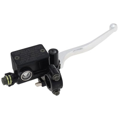Windance 22mm 7/8inch M10 Motorcycle Handlebar Brake Lever Pump with 10mm Mirror Hole Front Right Hand Brake Master Cylinder Clutch Compatible with Yamaha Suzuki Honda Kawasaki (Right Hand) - style: Right Hand