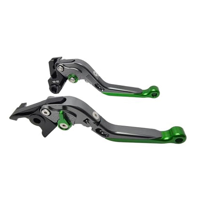 Brake Clutch Levers Replacement for Kawasaki Ninja 650 Z650 17-25 - color: Titanium
