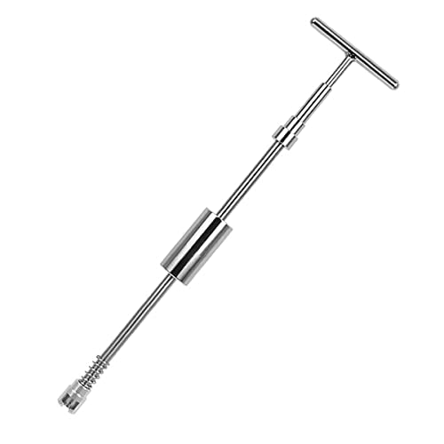 Car Paintless Dent Repair Puller Adjustable T-Bar Tool with Two Use Ways for Car Auto Body Hail Damage Dent Removal - color: Repair Kit A