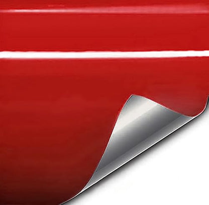 VViViD Gloss Vinyl Detailing Wrap Tape 2 Inch x 20ft DIY Roll (Gloss Red) - color: Gloss Red