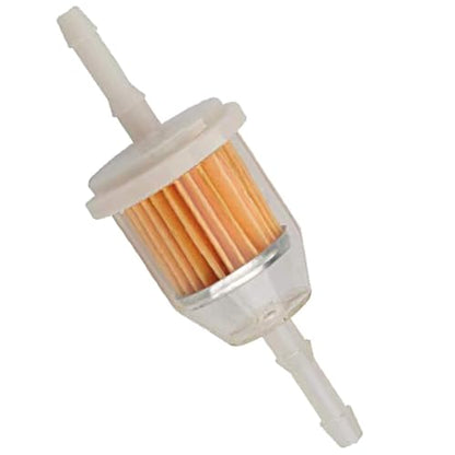 25 050 22-S Inline Fuel Filter Am116304 for John Deere Kohler Gy20709 120-436 1/4 Inch and 5/16 Inch Fuel Line Replaces 71-5960 120-436 GY20709 38666 149-2206-01 21541500 98021（2Pack）