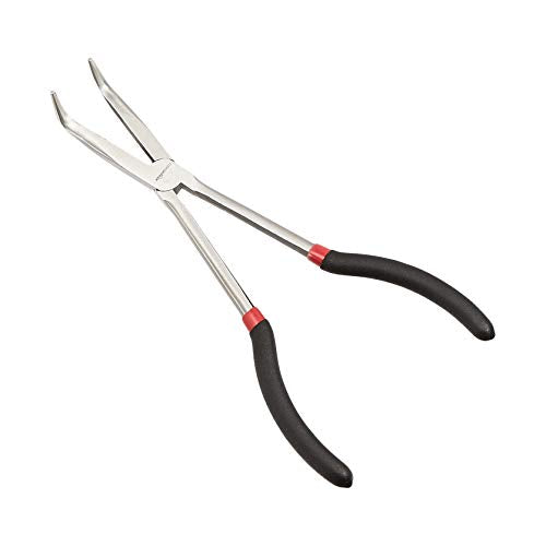 Amazon Basics Extra Long Reach Needle Nose Pliers Tool Set for Narrow Spaces, Versatile,Black, 3 Count (Pack of 12) - size: 3 Count (Pack of 12)