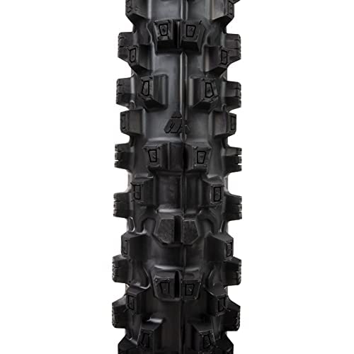 Tusk EMEX T-45® Front & Rear Tire Set 90/100x21 & 120/80x19 – Intermediate/Hard Terrain Knobby Motocross Tires for Dirt Bikes, Trail, and Off-Road Riding - size: 90/100x21 & 120/80x19