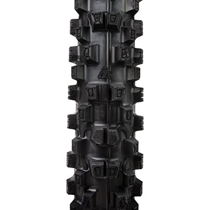 Tusk EMEX T-45® Front & Rear Tire Set 90/100x21 & 120/80x19 – Intermediate/Hard Terrain Knobby Motocross Tires for Dirt Bikes, Trail, and Off-Road Riding - size: 90/100x21 & 120/80x19
