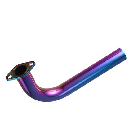 420cc Exhaust Header Pipe,Mini Bike Go Kart Replacement Pipe - color: Colorful
