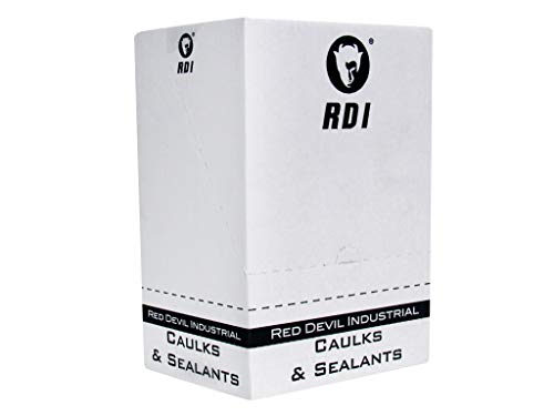 Red Devil 0897 Extreme Temperature HVAC/R Silicone Sealant, 280 ml, Clear, 12 Pack, Made in USA - color: Clear, size: 12 Pack