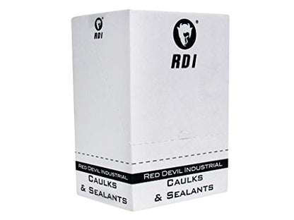 Red Devil 0897 Extreme Temperature HVAC/R Silicone Sealant, 280 ml, Clear, 12 Pack, Made in USA - color: Clear, size: 12 Pack