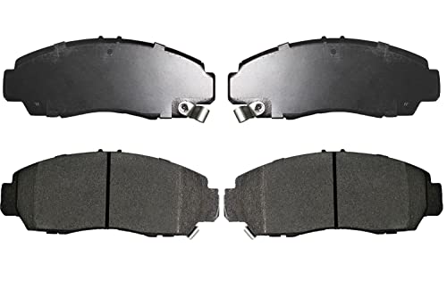 Ceramic Front Brake Pad D787 Compatible With Select Acura CL, RL, TL, TSX Honda Accord - D787 Hardware Fit Included - style: D787