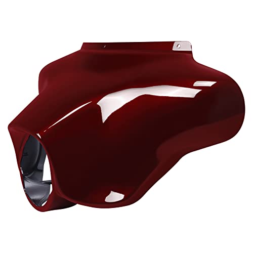 XMT-MOTO Batwing Fairing Fit For Harley Touring 1996-2013 Red - style: red-Outer