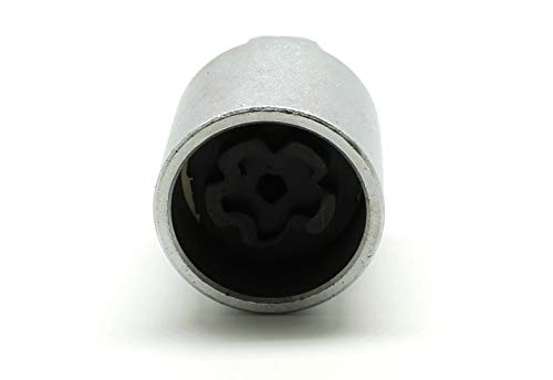 TEMO 522 Anti-Theft Wheel Lock Lug Nut Removal Socket Key for VW Audi VAG - size: Model 522 (1 Piece)