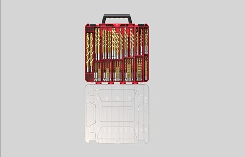 Disston BLU-MOL Xtreme 115PC Drill BIT Set 17 Round and HEX Drill BIT Sizes E0100504 - style: DRILL BIT SET / 115 PIECE SET