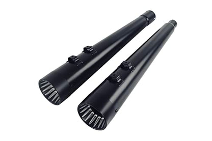 SHARKROAD Black 4.4'' Slip-On Mufflers for Harley 2017-up Touring Road King, Steet Glide, Road Glide, Electra Glide, 18BB