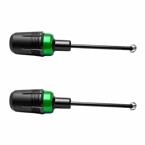 Green Frame Slider Replacement for Ninja 650 KRT Z650 Z650RS 17-25 - color: Green