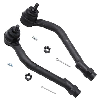 Detroit Axle - 2.4L Front 4pc Tie Rods for 2014-2015 Kia Optima, 4 - size: 4S50358/group