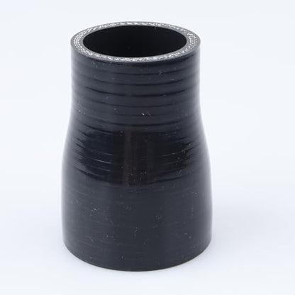 AC PERFORMANCE ID 1-7/8" to 1.5" Straight Silicone Hose Reducer Black - color: Black, size: ID 1-7/8" to 1.5" (48mm to 38mm)