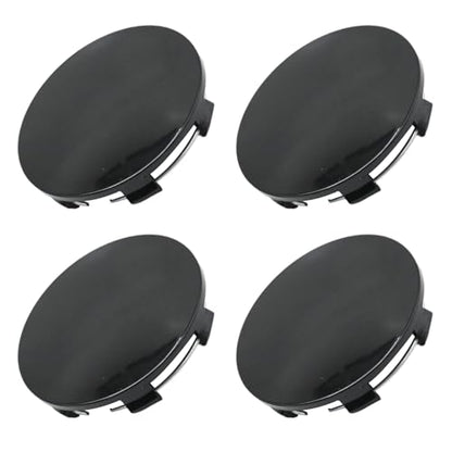 4Pcs 83MM ABS Black Car Wheel Center Caps for Cadillac Escalade 2015-2021, Chevrolet Avalanche 1500 2008-2013, GMC Canyon 2004-2021