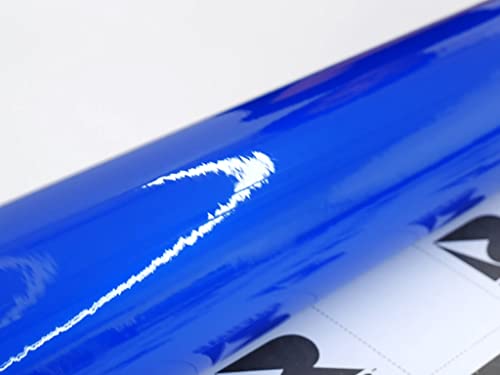 Rwraps Gloss Metallic Vinyl Car Wrap Film Sheet Roll with Air Release Technology - 5ft x 1ft, Sapphire - color: Gloss Metallic Sapphire, size: 5ft x 1ft