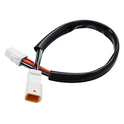 TCT-MOTORPARTS 10" Electronic Throttle Handlebar Wire Extension Fit For Harley Touring Street Electra Road Glide Ultra Limited Freewheeler 2017-2023 - size: 10" Handlebar Wire Extension